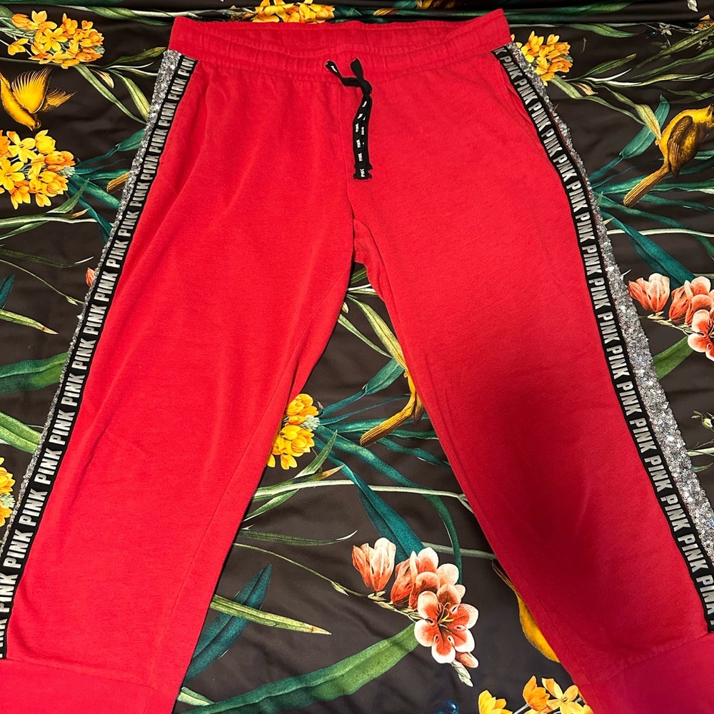 PINK Sequin Joggers